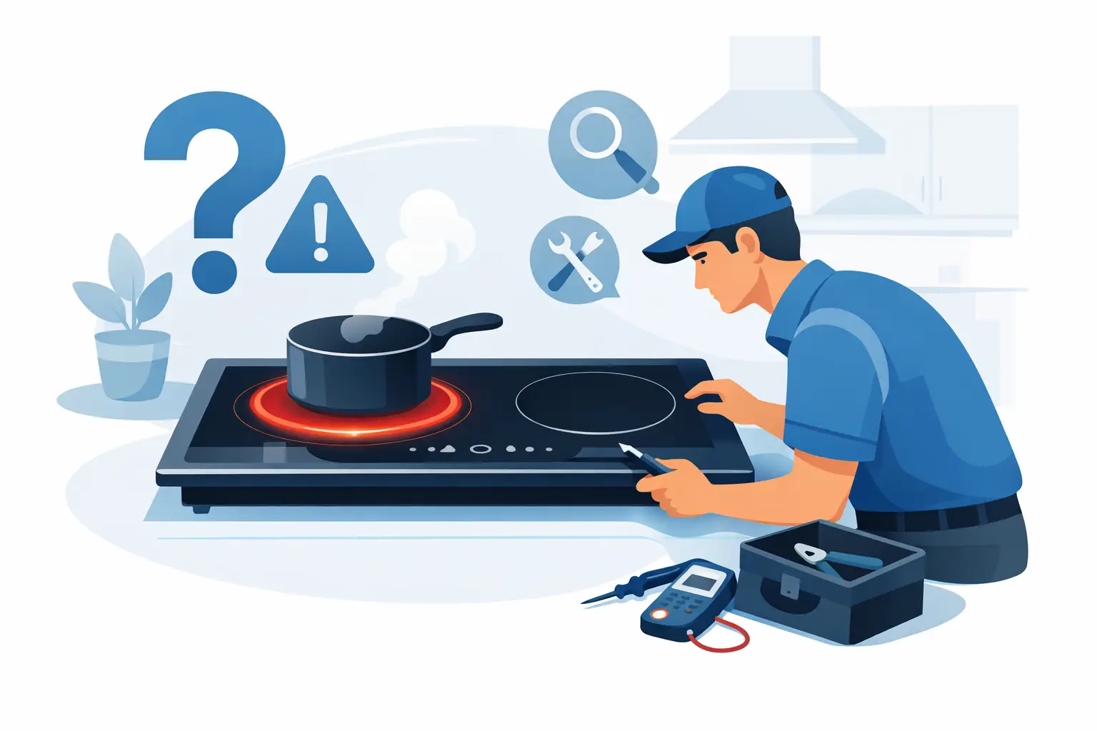 Read more about the article Induction Cooktop Not Working? Start Here