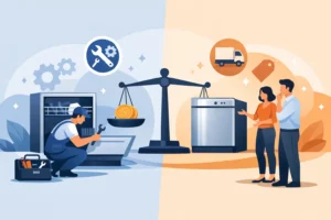 Read more about the article Repair Versus Replace Dishwasher: What Pays Off?