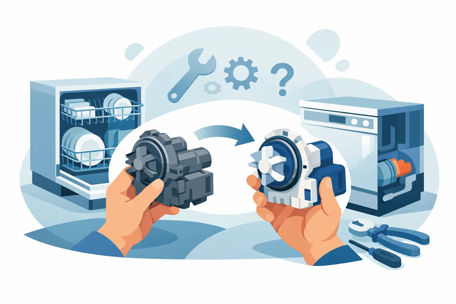 You are currently viewing When Dishwasher Pump Replacement Makes Sense