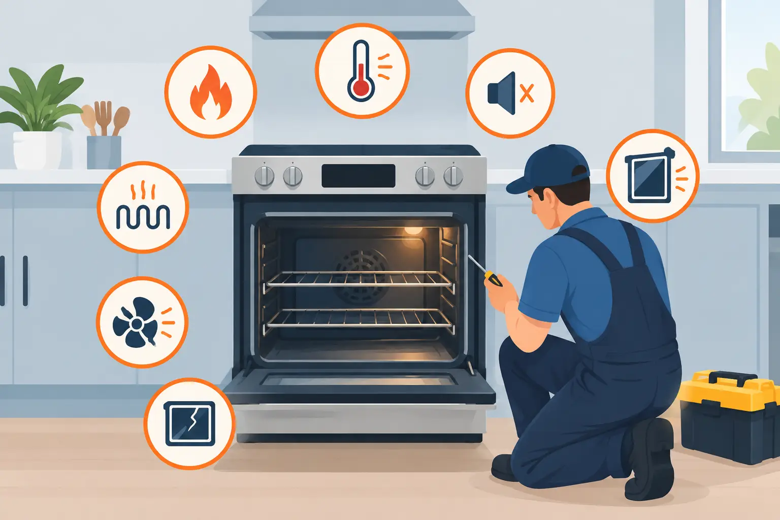 Read more about the article 10 Oven Repair Warning Signs to Watch For