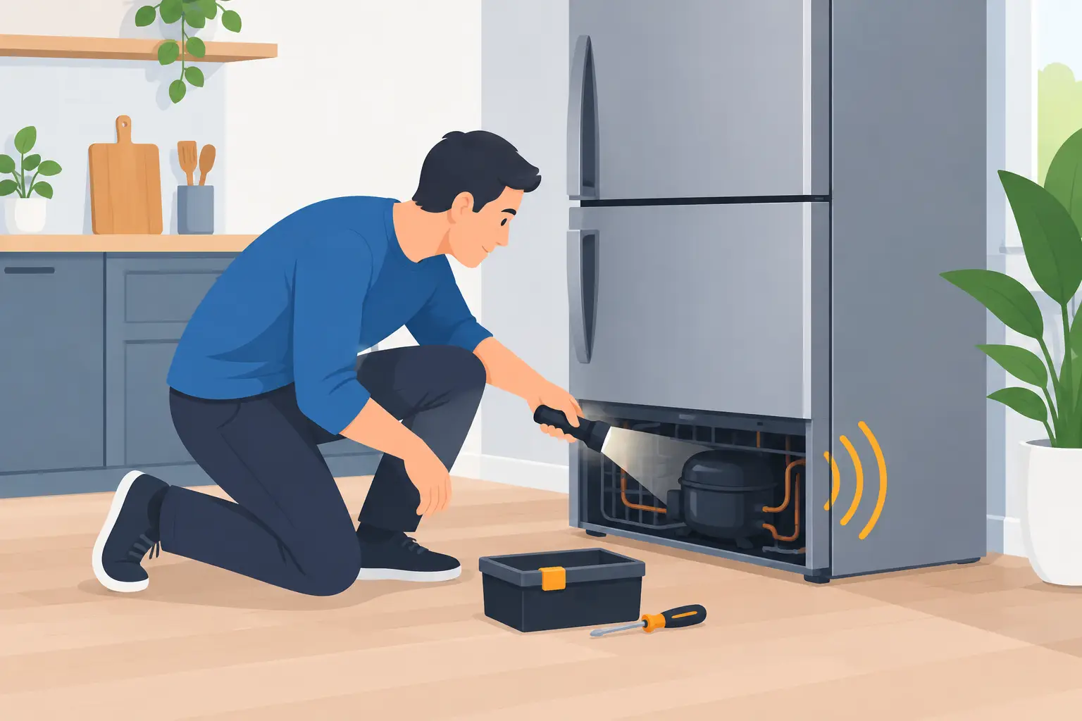 Read more about the article How to Fix Refrigerator Buzzing Safely at Home