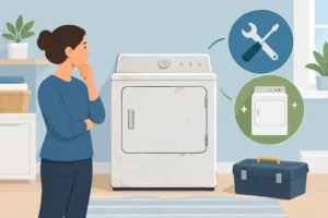 Read more about the article Should I Repair an Old Dryer? What to Consider